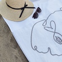 Toalla de Playa Elefante