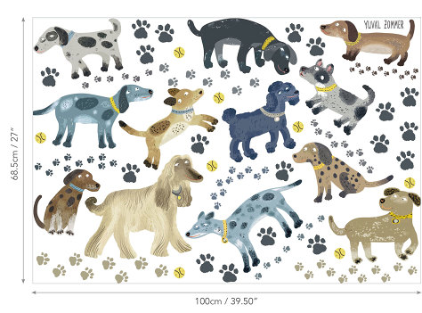 Stickers de Pared Huellas