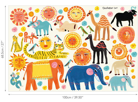 Stickers de Pared Sol