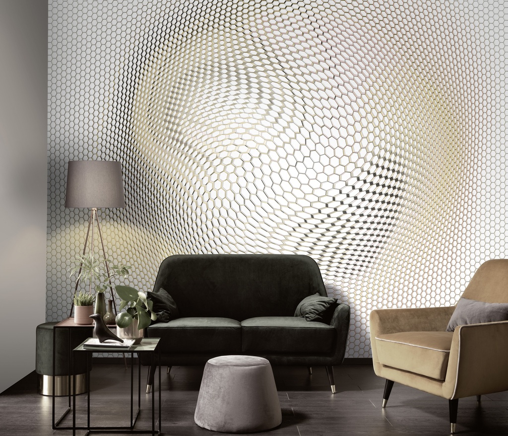 Papel Pintado Mural Brillo