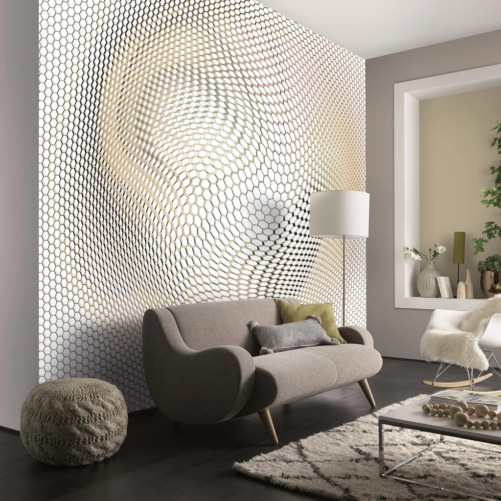 Papel Pintado Mural Brillo