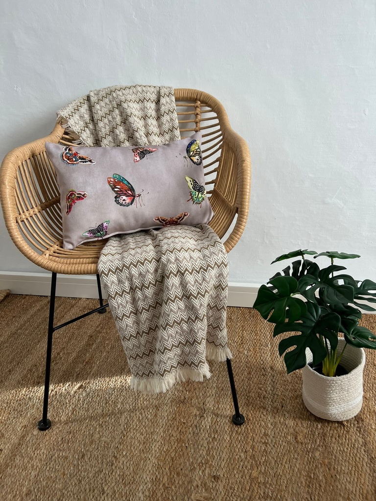 Cojín Tropical Reversible