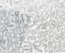 Mantel Coloreable Letras