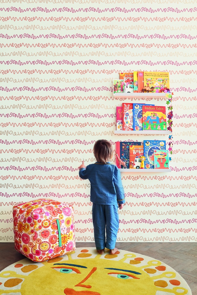 Papel Pintado Garabato