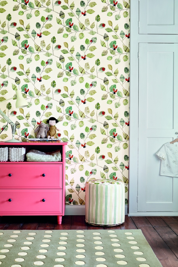Papel Pintado Mariquitas