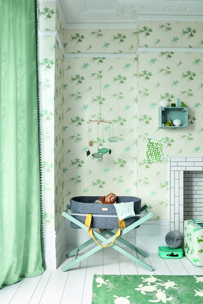 Papel Pintado Tortugas