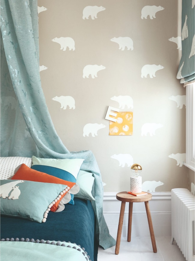 Papel Pintado Oso Polar