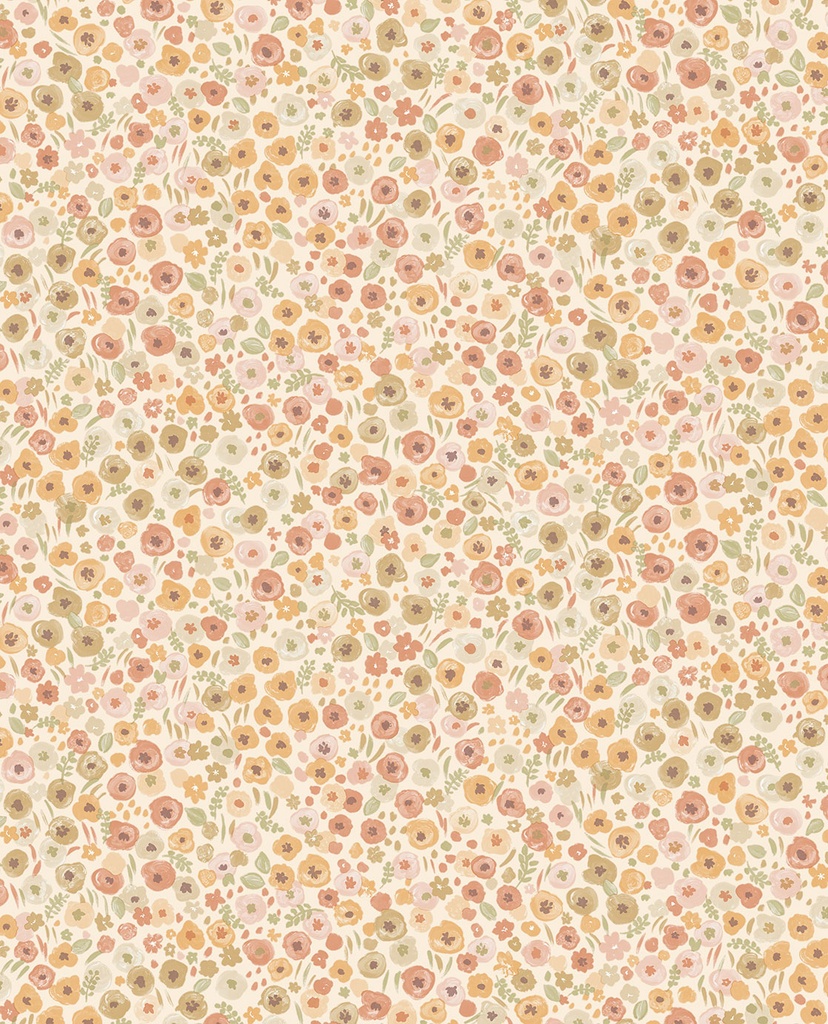 Papel Pintado Florecitas