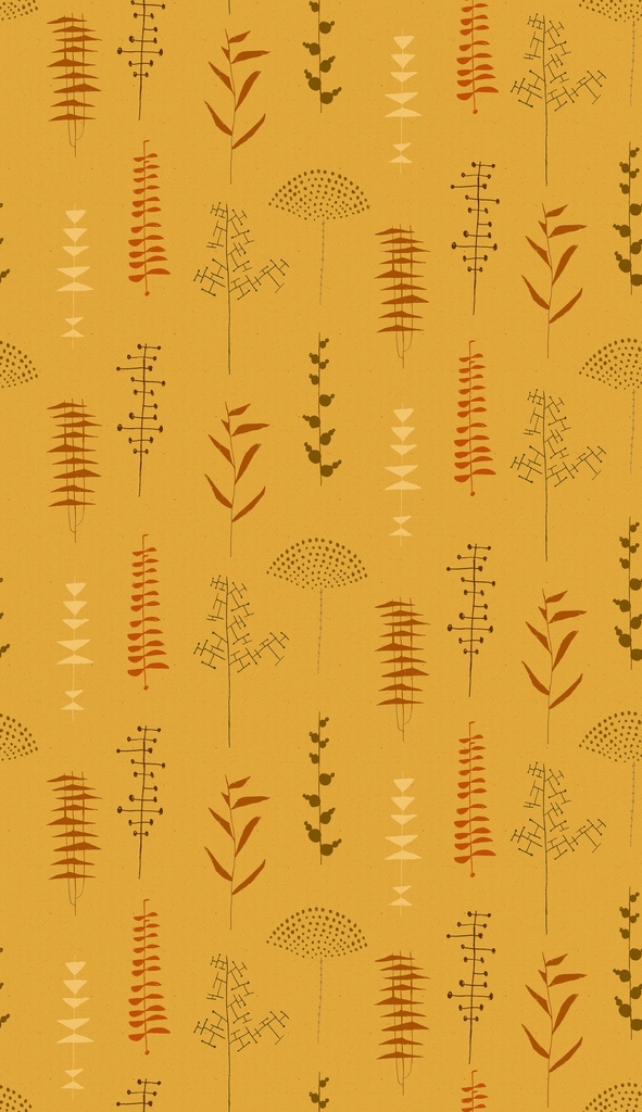 Papel Pintado Herbario