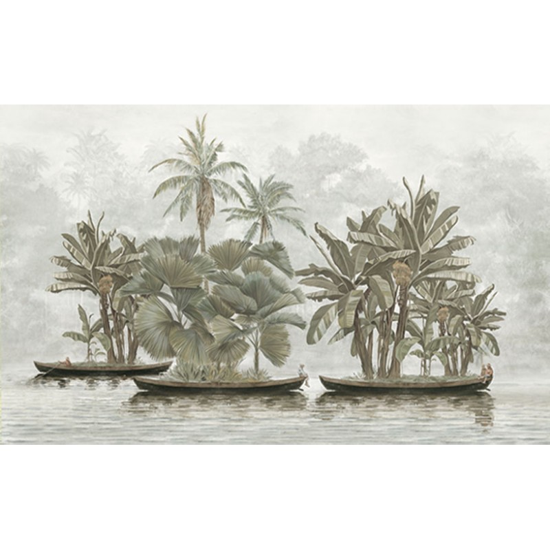 Papel Pintado Mural Canoa