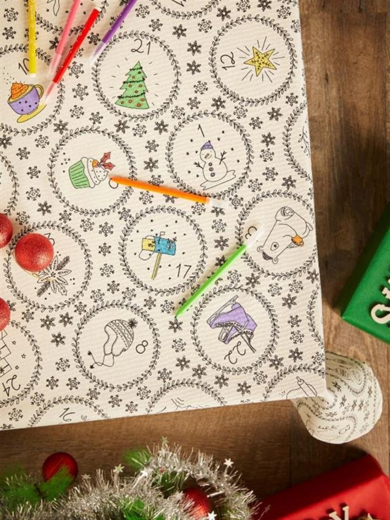 Mantel Coloreable Adviento