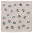 Paño de Cocina Cupcakes Azul