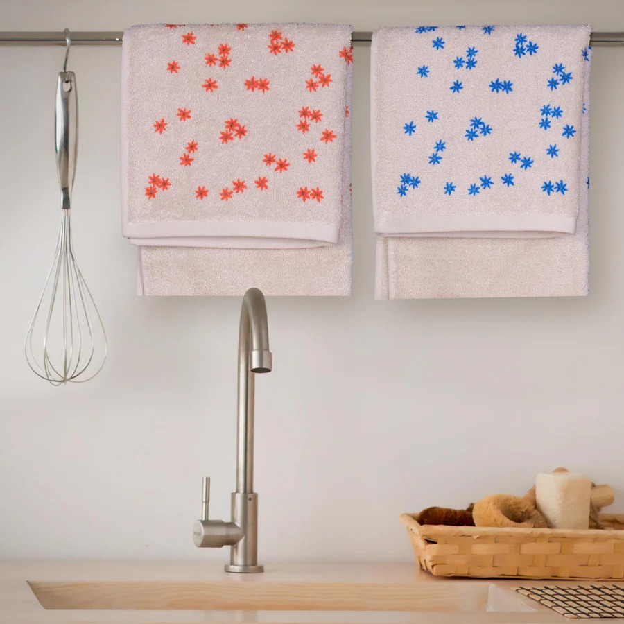 Paño de Cocina Floral