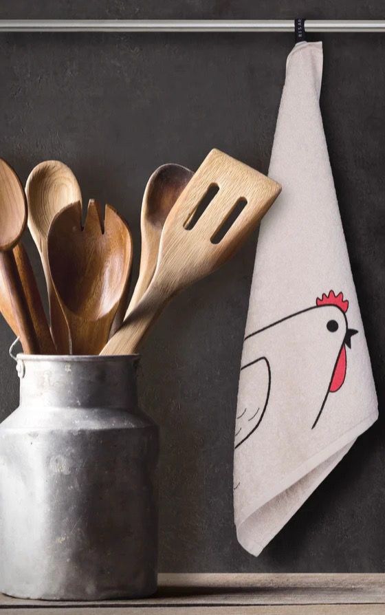 Paño de Cocina Gallina