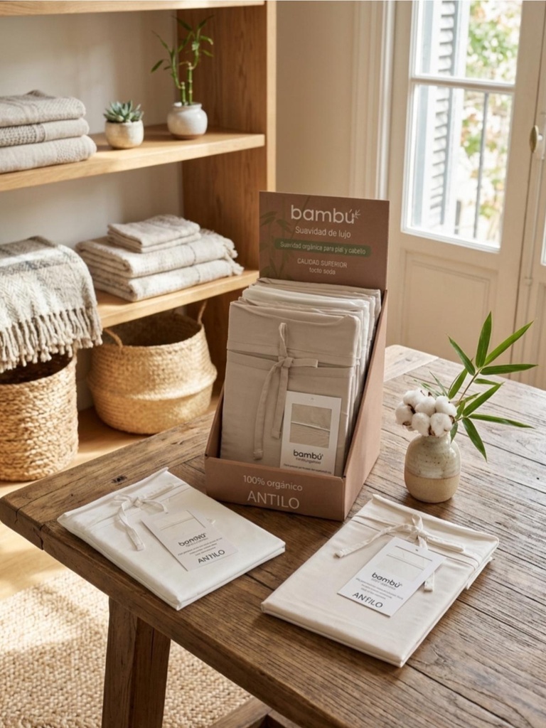 Funda de Almohada de Bambú Gaia 300H