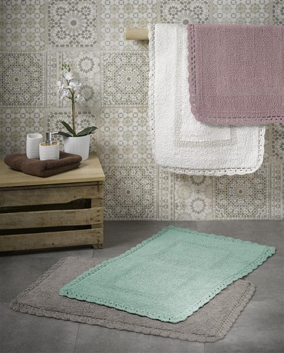 Alfombra de Baño Puntillas