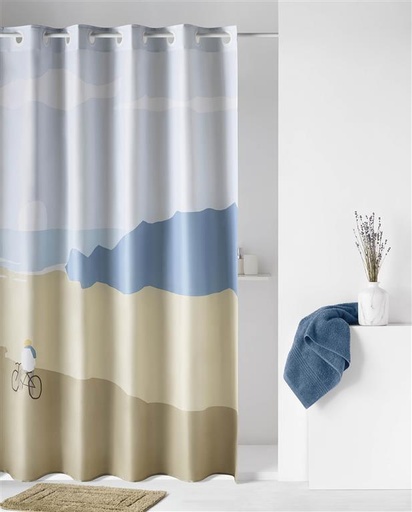 [M02CC0019] Cortina de Baño Playa