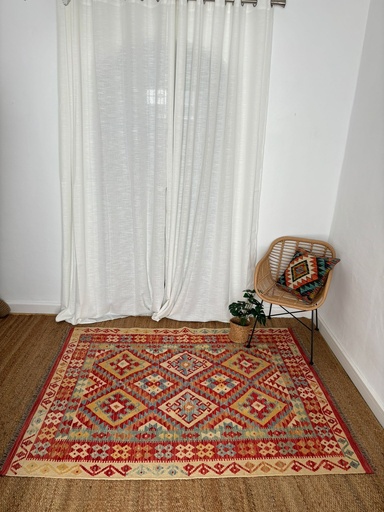 [C05AF0009] Alfombra Kilim K20