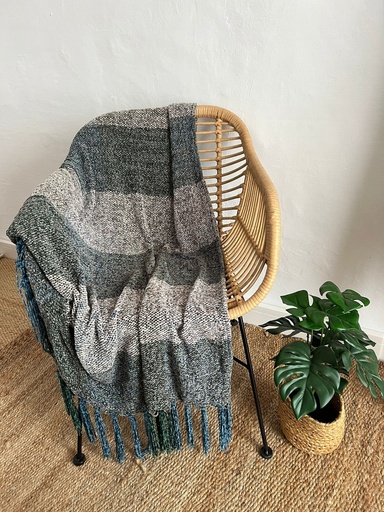 [A03PD0016] Plaid Chenilla Cuadros