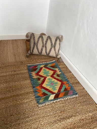 [C05AF0001] Alfombra Kilim K3