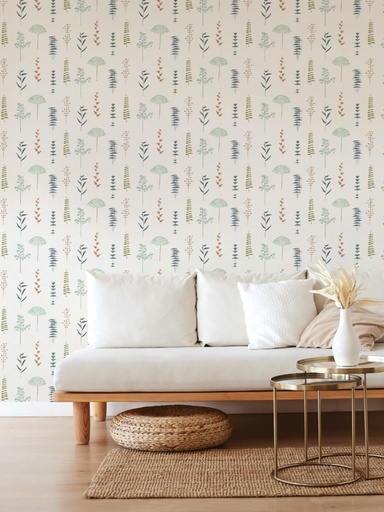 Papel Pintado Herbario