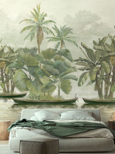 Papel Pintado Mural Canoa
