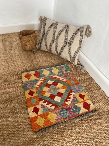[C05AF0500] Alfombra Kilim K50
