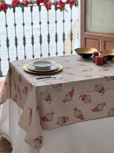 Mantel Antimanchas Santa Claus