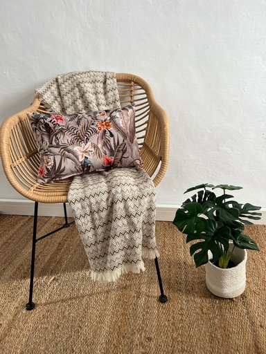 Cojín Reversible Tropical
