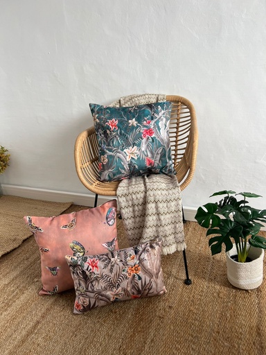 Cojín Reversible Tropical