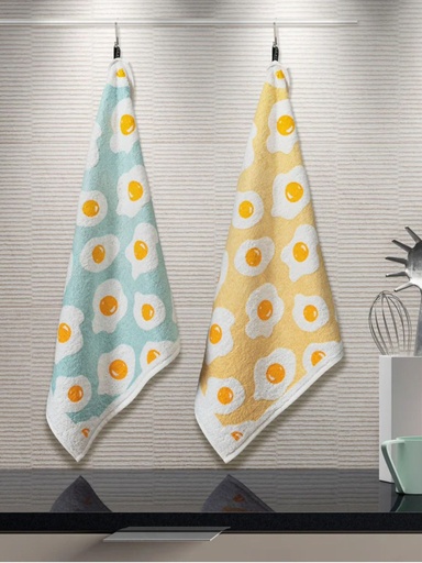 Paño de Cocina Huevos Fritos