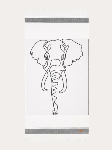 [S07TP0018] Toalla de Playa Elefante