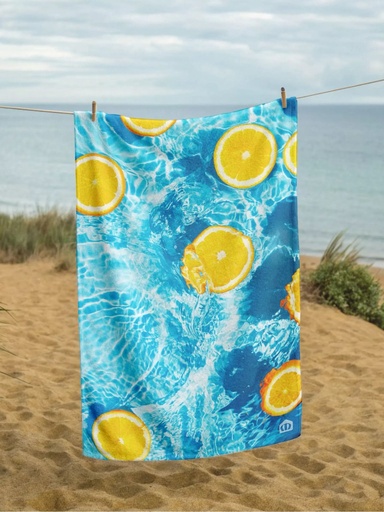 [M01TP0032] Toalla de Playa Limones