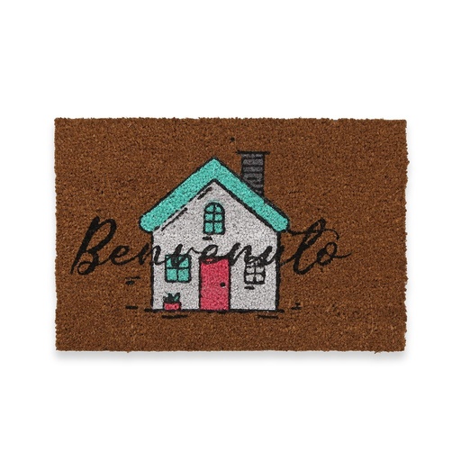 [V04FE0014] Felpudo Coco Benvenuto