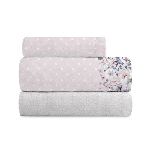 Juego de Sábanas Coralina Rosal