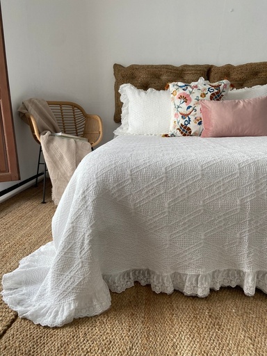 Colcha Positano Blanco